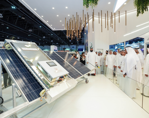 thumbnail 47,415 visitors to the 24th WETEX and Dubai Solar Show organised by DEWA (Photo: AETOSWire)