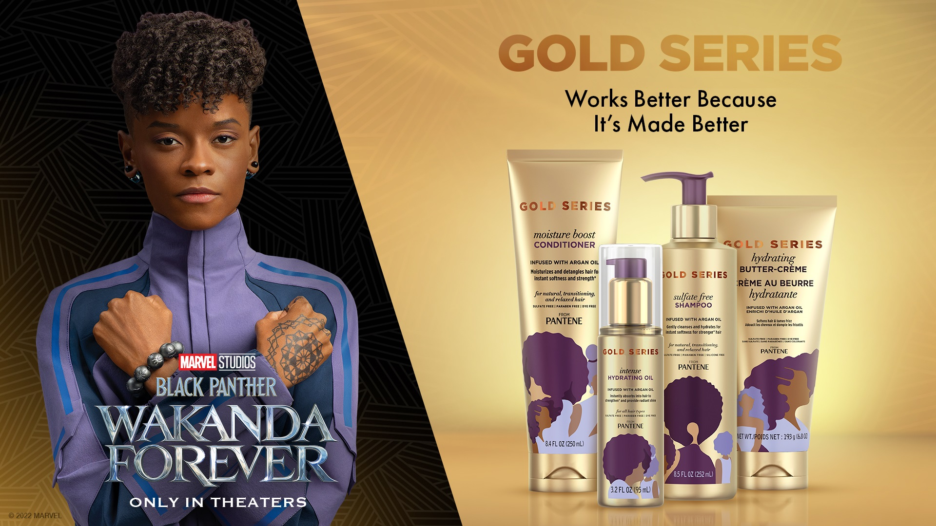 Multicultural Haircare Brands My Black Is Beautiful and Gold Series Team up  With Marvel Studios' “Black Panther: Wakanda Forever” to Celebrate Black  Joy and Beauty | Business Wire