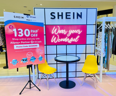 Alipay+ and its e-wallet partner GCash were featured last week at the Philippines launch of the leading fashion and lifestyle global e-retailer SHEIN’s first-ever popup store (Photo: Business Wire)