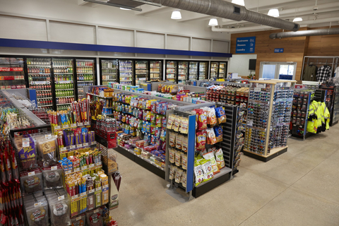 Travel store in the newly constructed TA Express Statesboro, Ga., which opened in October 2022. (Photo: Business Wire)