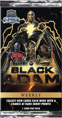 Upper Deck and Warner Bros. Discovery Global Consumer Products Add “Black Adam” Trading Cards to e-Pack® (Photo: Business Wire)