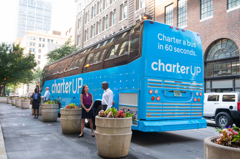 Real-Time Charter Bus Marketplace CharterUP Raises $60M Series A Led by Tritium Partners (Photo: Business Wire)