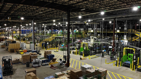 Walmart Transforms Regional Distribution Center in Palestine, Texas into High-Tech Facility  (Photo: Business Wire)