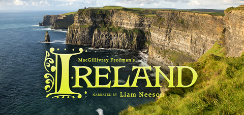 Ireland for IMAX® (2022) is the most recent film by MacGillivray Freeman Films. Credit: MacGillivray Freeman Films.