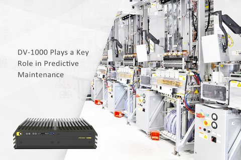 original Cincoze's Embedded Computer DV-1000 Plays a Key Role in Predictive Maintenance (Graphic: Business Wire)