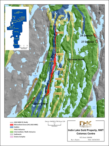 Figure 2 – Colomac Centre Regional Map (Graphic: Business Wire)