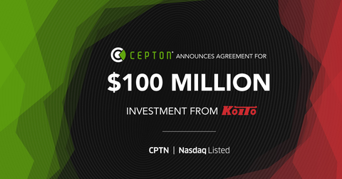 Dating back to 2017, Cepton and Koito have a strong history of collaboration, and this marks Koito’s third investment in Cepton since 2020. © Cepton, Inc.