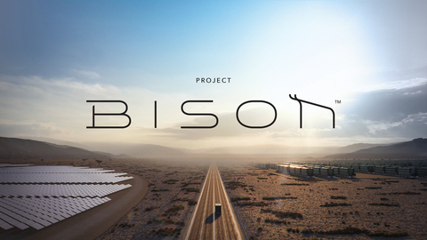 Artist’s rendering of Project Bison, a 5-megaton carbon removal project in Wyoming. (Graphic: Business Wire)