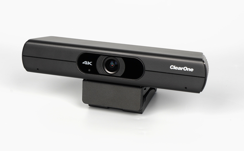 The new UNITE® 60 4K camera from ClearOne is equipped with a 120-degree field of view, and a plug-and-play USB 3.0 connection for ultimate video, control, and power. (Photo: Business Wire)