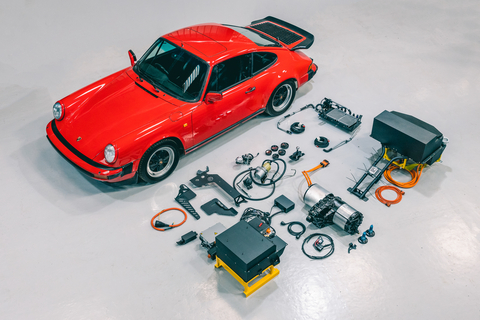 Fellten electric conversion bolt-in kit for Porsche 911 (Photo: Business Wire)