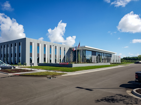 BAE Systems new engineering and manufacturing center of excellence in Cedar Rapids is home to the company’s Navigation and Sensor Systems business, a leader in advanced GPS technology. (Credit: BAE Systems)