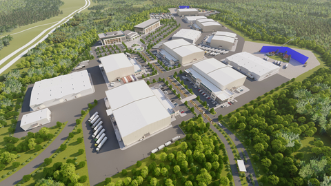 New rendering for the planned Hill Country Studios site in San Marcos, TX (Photo: Business Wire)