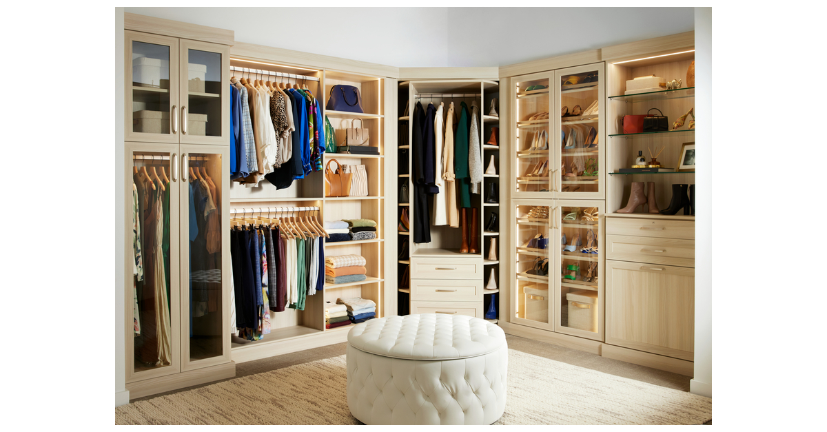 The Container Store Launched Custom Closets Including New Lines Avera and  Laren