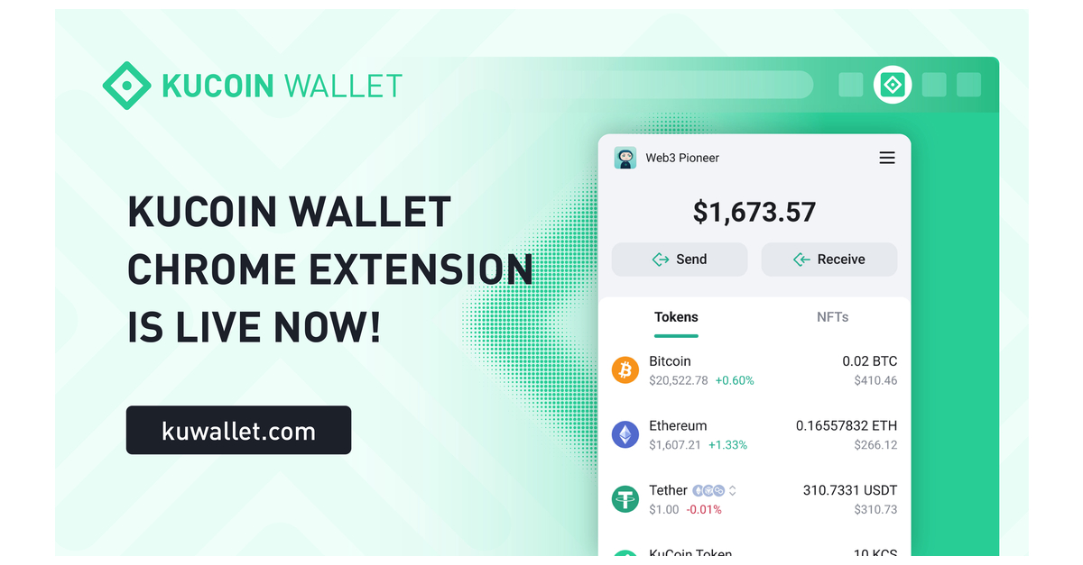KuCoin Wallet Announced the Launch of Chrome Extension Officially