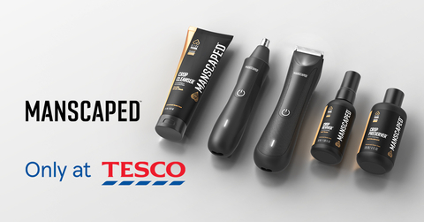 MANSCAPED® brings a core selection of its premium grooming tools and formulations to Ireland’s preferred grocery retailer, Tesco. (Photo: Business Wire)
