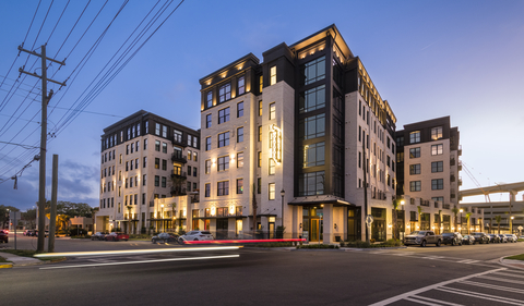 Olmsted Savannah, located in Savannah, GA, was built in 2021 and contains 163 units. RPM Living developed, owns and manages the property. (Photo: Business Wire)