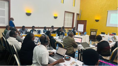 National staff training on TB data use with the Aspect platform, an upgrade of GxAlert, in Arusha Tanzania in October 2022. Jointly supported by USAID IDDS and USAID Stop TB with technical facilitation by SystemOne. (Photo: Business Wire)