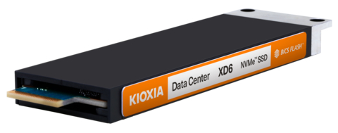 original KIOXIA XD6 EDSFF E1.S SSDs, designed to optimize system density, efficiency and management, are among those now qualified with Ampere’s CPU-based platforms. (Photo: Business Wire)