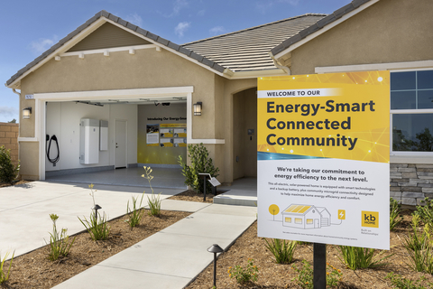 KB Home launches first microgrid communities in California. (Photo: Business Wire)