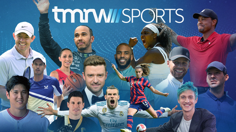 Cultural icons investing in TMRW Sports (Left to Right): Rory McIlroy, Shohei Ohtani, Andy Murray, Diana Taurasi, Sidney Crosby, Lewis Hamilton, Justin Timberlake, Gareth Bale, Chris Paul, Alex Morgan, Serena Williams, Stephen Curry, Ninja, Tiger Woods, and Tony Romo. (Photo: Business Wire)