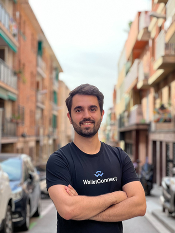 Pedro Gomes is the co-founder and CEO of WalletConnect, the web3 communications protocol. (Photo: Business Wire)