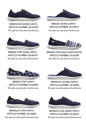 original TERUGROEPACTIE VOOR ACHT MODELLEN CLARKS DAMESSCHOENEN WEGENS CHEMISCH GEVAAR  (Photo: Business Wire)