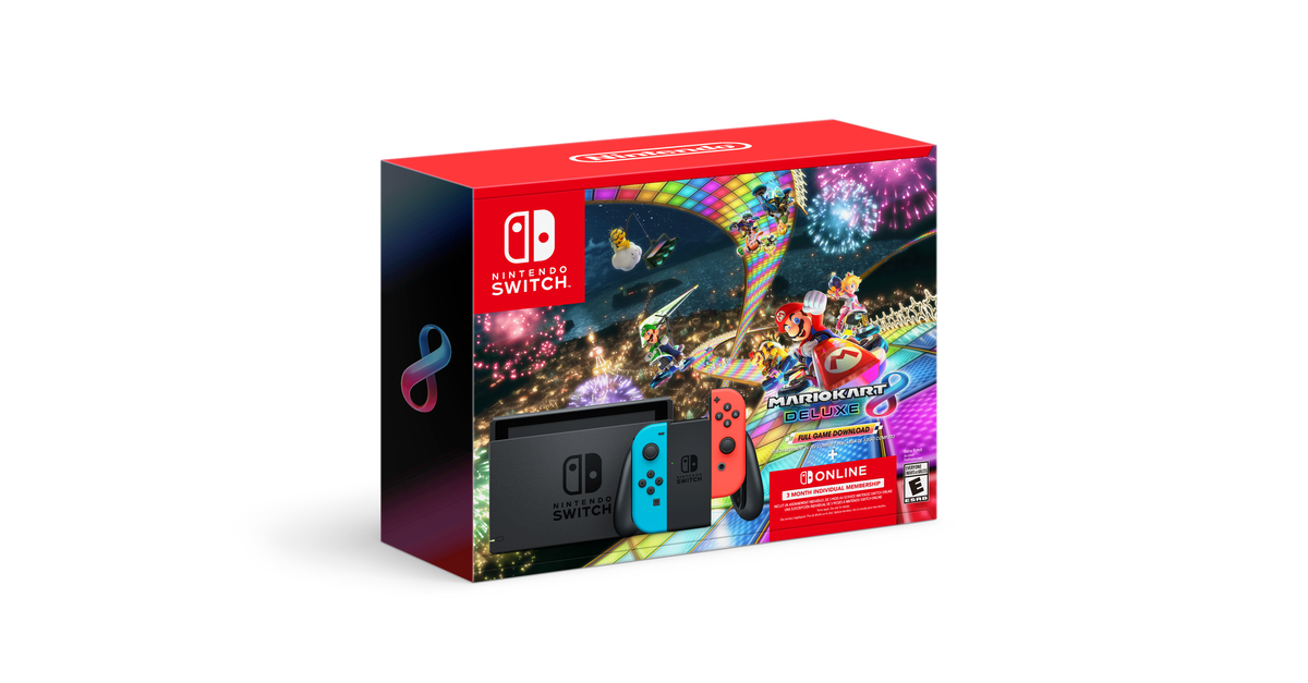 Nintendo switch mario kart bundle hot sale near me