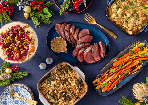 Blue Apron introduces an all-new Holiday Roast Box to help customers continue their holiday celebrations, available with or without a subscription. (Photo: Business Wire)