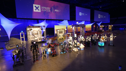 ANA Avatar XPRIZE Finalist Teams' Robots (Photo: Business Wire)