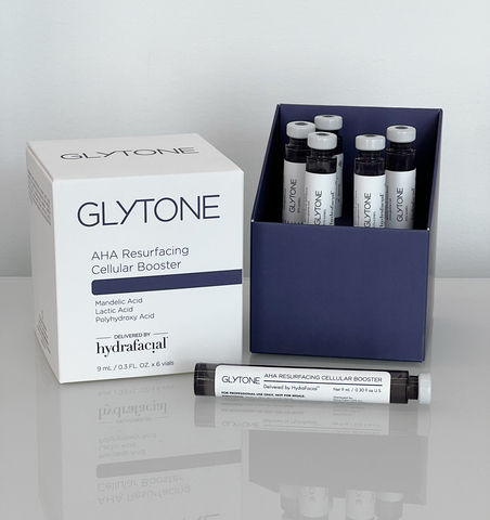 original Glytone AHA Resurfacing Cellular Booster x Hydrafacial (Photo: Business Wire)
