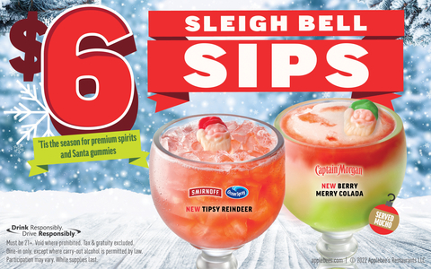 May Your Days Be Merry with Applebee’s Sleigh Bell Sips! (Photo: Business Wire)