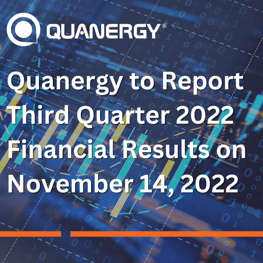 Quanergy To Report Third Quarter 2022 Financial Results On November 14 ...