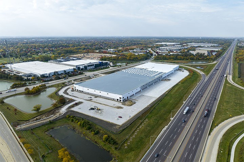 Butterfield Distribution Center, 2800 Diehl Road, Aurora, IL. Image courtesy of Logistics Property Company, LLC