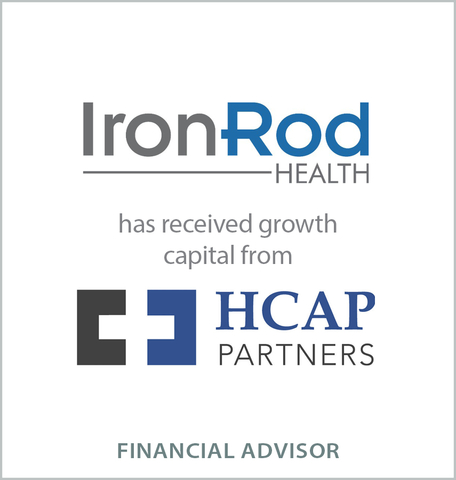 "The D.A. Davidson team ran a comprehensive process aimed at aligning IronRod with the right capital partner. We are excited to partner with HCAP to begin this next stage in our company’s growth," stated Andrew Nash, Founder and CEO of IronRod. "With this new capital, we can deliver advanced service to our customers, elevating the level of health care for thousands of patients." (Graphic: Business Wire)