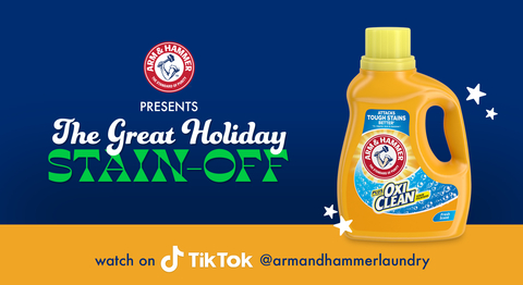 ARM & HAMMER™ Laundry Presents: The Great Holiday Stain-Off (Photo: Business Wire)