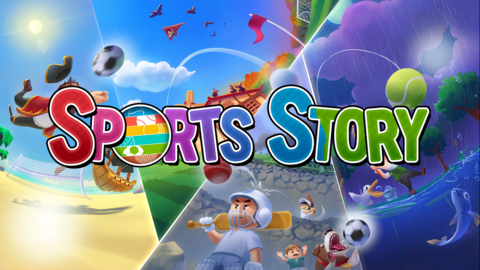 In this all-out sporting RPG, you'll rise through the ranks of the sports world and prove your prowess on the golf course, tennis court and football pitch. Sports Story launches on Nintendo Switch this December. (Graphic: Business Wire)