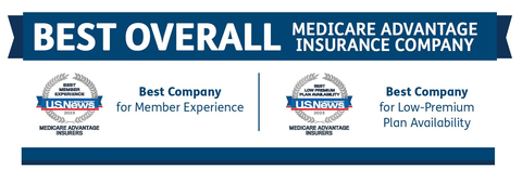 Humana recently received recognition as U.S. News & World Report’s Best Insurance Company for Medicare Advantage in three categories for 2023 -- best company for Medicare Advantage plan overall rating, best company for member experience, and best company for low-premium plan availability. U.S. News analyzed data from the Center for Medicare and Medicaid Services (CMS) to populate its comparison tool and identify the best companies nationwide and in each state. (Graphic: Business Wire)