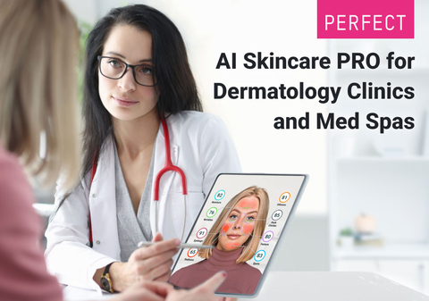 original Perfect Corp.'s new solution, YouCam for Business Skincare PRO, is a fast-to-market and cost-effective tool for skincare professionals. (Photo: Business Wire)