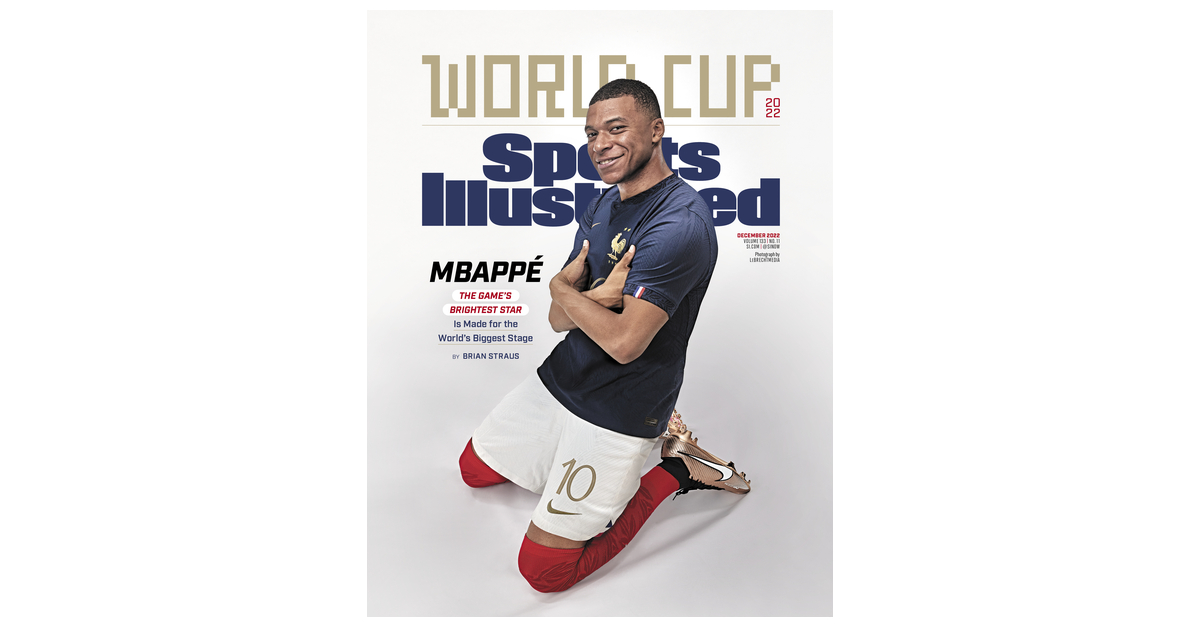 Kylian Mbappe de France et de l’équipe nationale masculine des États-Unis met en avant l’édition d’aperçu de la Coupe du monde avec deux couvertures sportives
