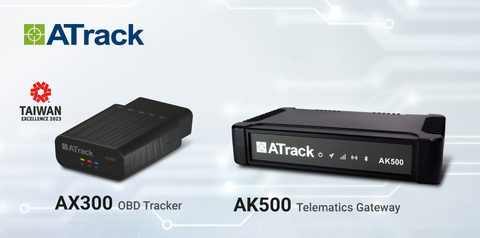 ATrack launches new products AX300 OBD tracker and AK500 Telematics Gateway. (Photo: Business Wire)