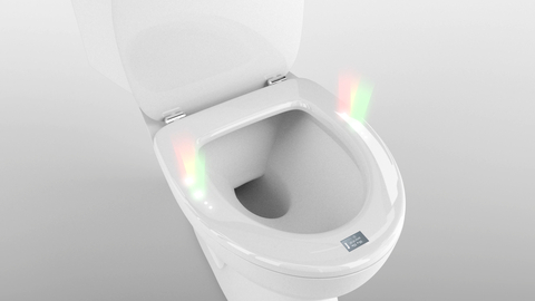 Floxxo: Der smarte Toilettensitz misst wichtige Gesundheitswerte (Photo: Business Wire)