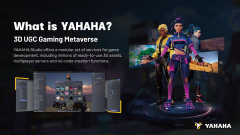 YAHAHA Studios, the community focussed user-generated content metaverse, secured a Series A+ investment of USD 40M, as it prepares to take its platform to the next level. (Graphic: Business Wire)
