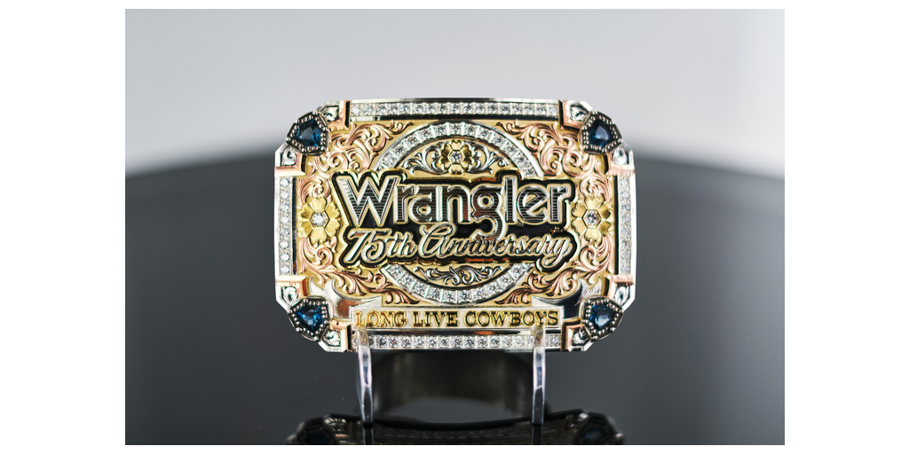 75 Diamonds For 75 Years: Wrangler® to Auction Custom Belt Buckle