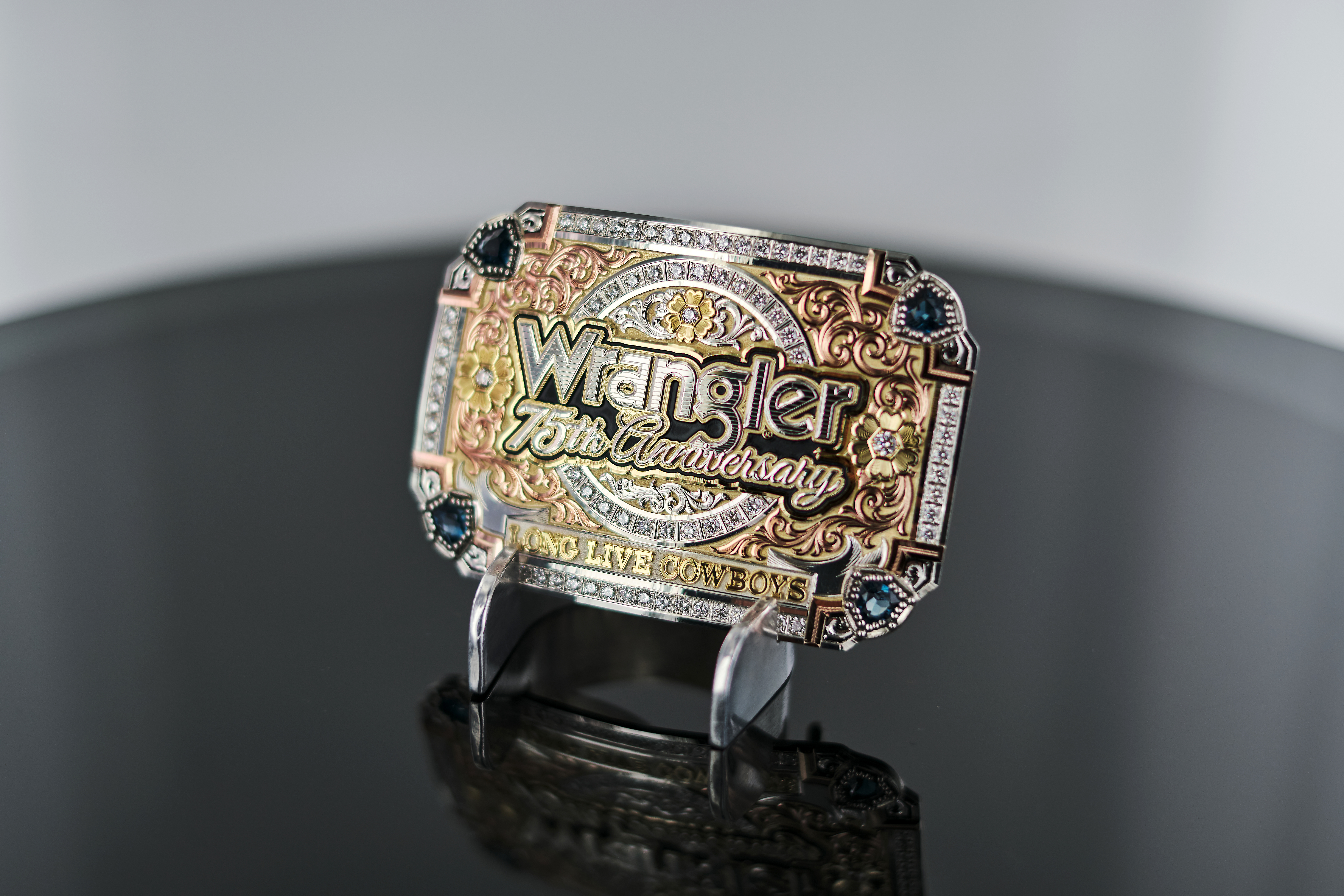 75 Diamonds For 75 Years: Wrangler® to Auction Custom Belt Buckle