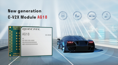 thumbnail Quectel announces C-V2X module AG18 to enhance driving safety and efficiency (Graphic: Business Wire)