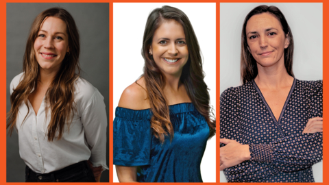 Abby Fraser, Ashley Colburn McCaughan, and Tara Giltner add to Huebner Integrated Marketing team. (Photo: Business Wire)