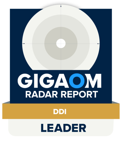 GigaOm has named FusionLayer as an Outperformer and a Leader in their latest GigaOm Radar for DDI (2022) evaluation guide for technology decision-makers. (Graphic: Business Wire)