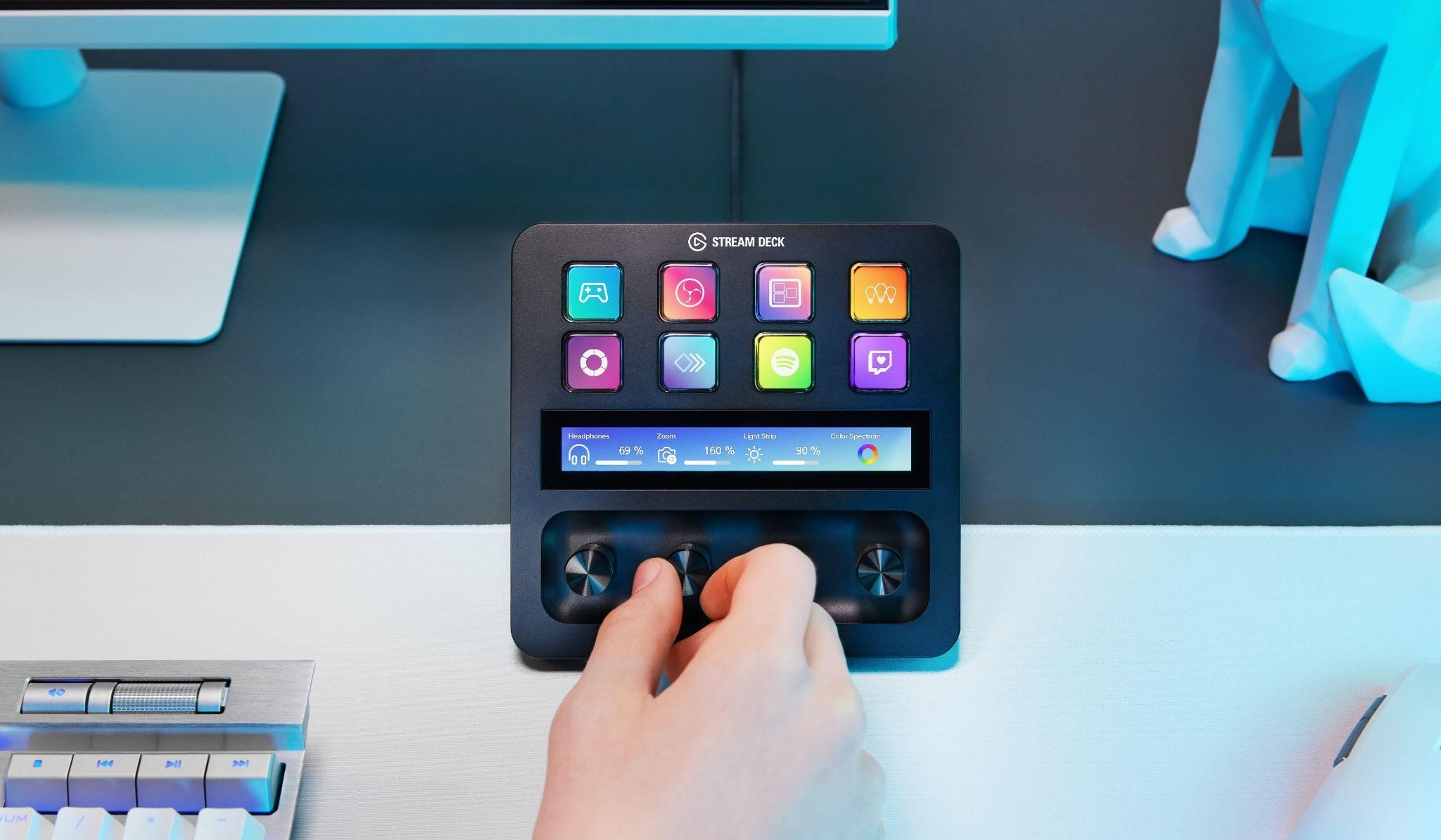 Tap, Turn, Touch: Elgato Launches Stream Deck +