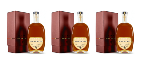 Barrell Craft Spirits, the original, pre-eminent independent blender of unique, aged, cask strength whiskey and rum, today introduced BCS Gold Label Dovetail. This limited edition and ultra-rare expression boasts the same award-winning blend of whiskey finished in rum, port and Dunn Vineyards Cabernet Barrels as its classic, iconic counterpart, but incorporates whiskeys aged up to 25 years, resulting in a more powerful and robust blend. (Photo: Business Wire)