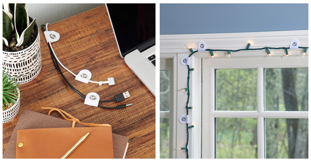 New VELCRO Brand Cord Keepers make electronics cord organization and